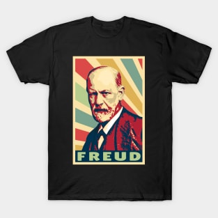 Sigmund Freud Vintage Colors T-Shirt